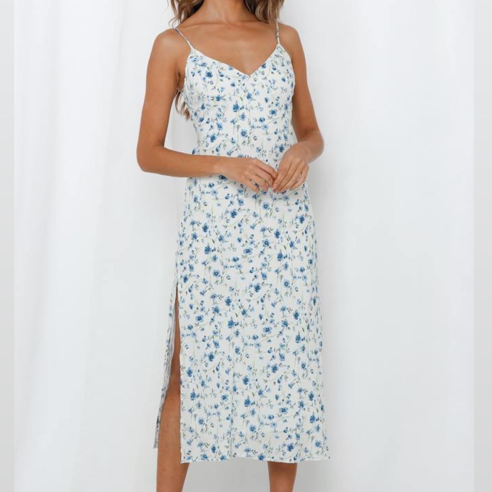 Hello Molly Floral Midi Dress